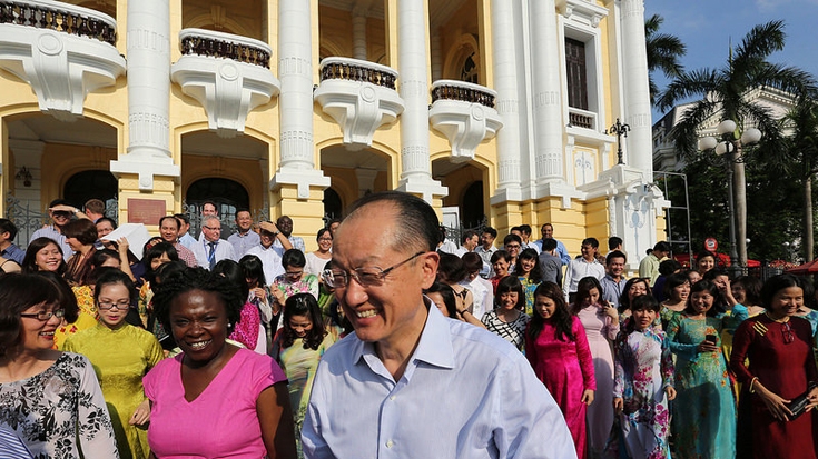 Photos: World Bank Group President Jim Yong Kim Visits Vietnam